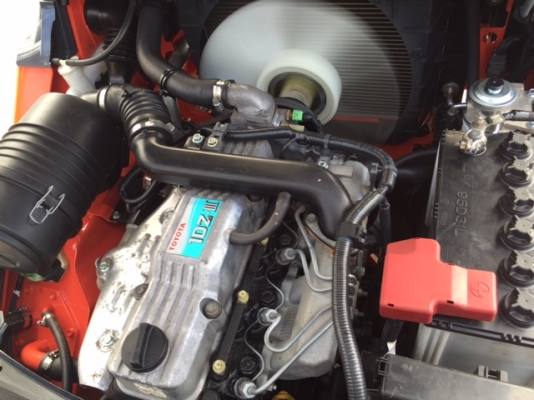 ขายรถโฟลคลิฟท์ TOYOTA 02-8FD25 ,1594 ชั่วโมง, เสายกสูง 4.5 เมตร เครื่องยนต์ดีเซลใหม่ล่าสุด 1DZ III ,งาปรับคว่ำหงาย, ,  นำเข้าแท้จากญี่ปุ่น 100\%