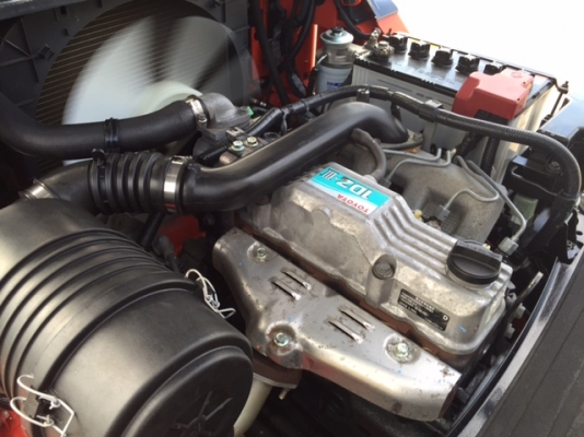 ขายรถโฟลคลิฟท์ TOYOTA 02-8FD25 ,1594 ชั่วโมง, เสายกสูง 4.5 เมตร เครื่องยนต์ดีเซลใหม่ล่าสุด 1DZ III ,งาปรับคว่ำหงาย, ,  นำเข้าแท้จากญี่ปุ่น 100\%