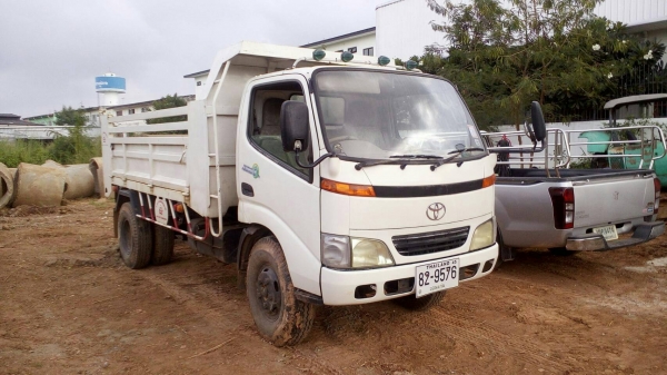 " ขายแพคคู่ แบคโฮ komatsu pc 35 + รถดั๊มหกล้อ ราคาถูก "