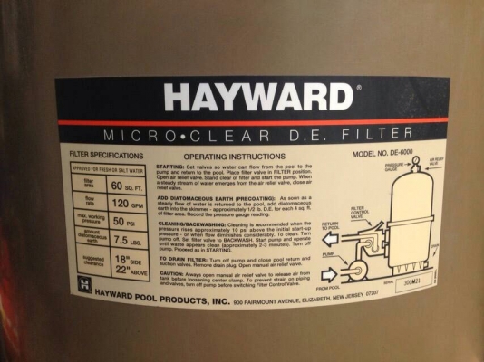 ชุดกรองสระว่ายน้ำ HAYWARD ชุดกรองสระว่ายน้ำ HAYWARD