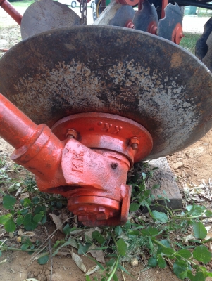 ขายผานยกร่องมันยี่ห้อ kk  ใส่ 36-47 แรง