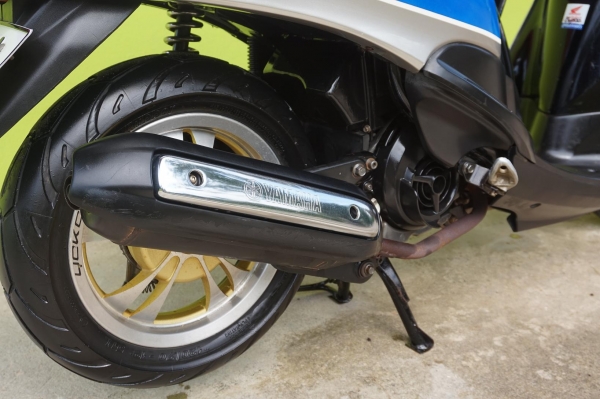 ขาย YAMAHA FINO เดิม รถปี 52 ล้อแม็ก ขอบ 12 ยางเรเดียลVee rubber