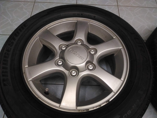 ล้อ อีซูซุ ดีแม็ก ขอบ 15 แถมยาง 1 คู่ มีริ้วรอย ไม่มีคด ไม่ดุ้ง ขายถูกทั่งชุด 3,900 บาท NET ล้อ อีซูซุ ดีแม็ก ขอบ 15 แถมยาง 1 คู่ มีริ้วรอย ไม่มีคด ไม่ดุ้ง ขายถูกทั่งชุด 3,900 บาท NET