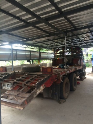 ขายเทรลเลอร์2เพลา เครื่อง185แรง เพาเวอร์ เบรกจิฟฟี่ เอกสารถูกต้อง เล่มทะเบียนพร้อมโอน ราคา450,000 สน