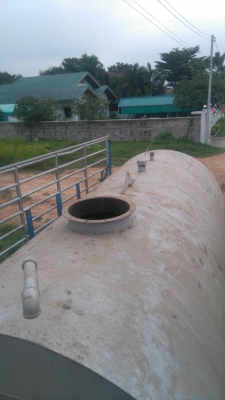 ขายด่วน ถังน้ำมันพร้อมหัวจ่าย 5500 ลิตร พร้อมใช้งานคับผม