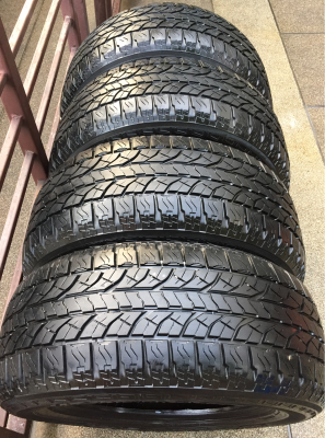 ยาง All Yokohama 265 60 18 สิ้นปี12 ดอกเต็ม ไม่มีปะ ราคาไม่แพง