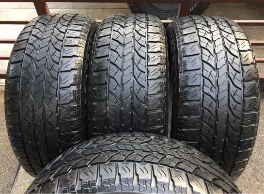 ยาง All Yokohama 265 60 18 สิ้นปี12 ดอกเต็ม ไม่มีปะ ราคาไม่แพง