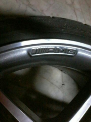 ขายamg st7ขอบ 19กว้าง8.5et30หลังกว้าง9.5et31 ขาย 34900