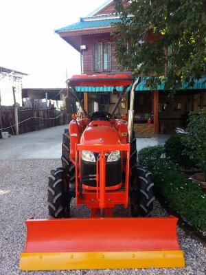 คูโบต้า L3608DT รถคัดเกรด A ใบมีดดันหน้า ผานหลังใหม่ มือเดียวออกห้าง