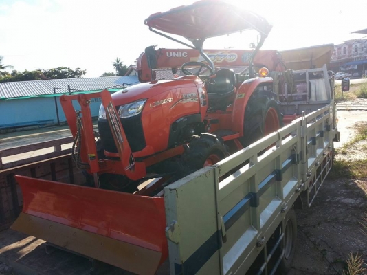 คูโบต้า L3608SP 4 WD รถคัดเกรด A พร้อมโรตารี่ตราช้าง RX164 สภาพดีมาก