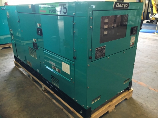 DENYO DCA-75SPI : เครื่องปั่นไฟ มือหนึ่ง 75kva สั่งนำเข้าโทร. 080-6565422 (หนิง)