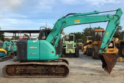 มาใหม่ สวยสุดๆ KOBELCO SK135SR-2 YY05 เก่าญี่ปุ่น โทร.090-986-2521 อ๊อบ