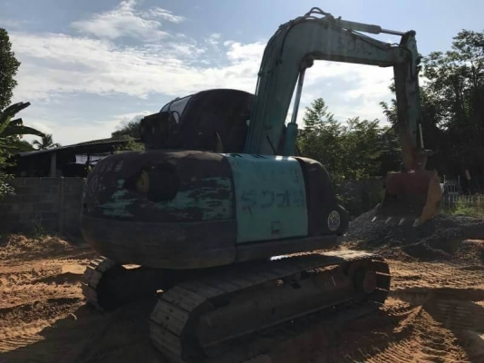 ขาย 495,000 KOBELCO เก่านอก2 ปี  SK60 Mark 5 (Super)  ทำงาน 7xxx ชั่วโมง (มีไลน์หัวเจาะ) เครื่องดี ไฟฟ้าครบ  เอกสารอินวอยท์ รถอยู่ จ.ยโสธร  090-772-3710 090-772-3708