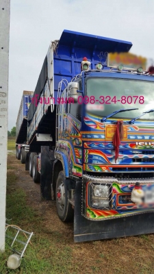 ขายรถพ่วงดัมพ์มิเนียม Isuzu เครื่อง 360 แรง ปี 55 ดัมพ์มิเนียม ลูก 3 เพลาแท้ สนใจติดต่อ 098-324-8078 ขายรถพ่วงดัมพ์มิเนียม Isuzu เครื่อง 360 แรง ปี 55 ดัมพ์มิเนียม ลูก 3 เพลาแท้ สนใจติดต่อ 098-324-8078