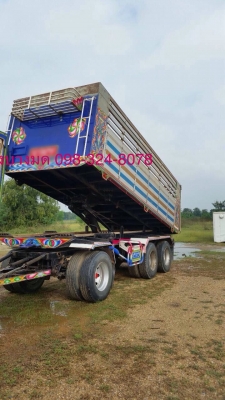 ขายรถพ่วงดัมพ์มิเนียม Isuzu เครื่อง 360 แรง ปี 55 ดัมพ์มิเนียม ลูก 3 เพลาแท้ สนใจติดต่อ 098-324-8078 ขายรถพ่วงดัมพ์มิเนียม Isuzu เครื่อง 360 แรง ปี 55 ดัมพ์มิเนียม ลูก 3 เพลาแท้ สนใจติดต่อ 098-324-8078