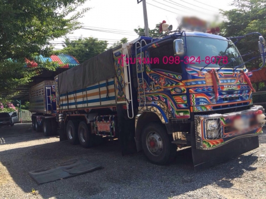 ขายรถพ่วงดัมพ์มิเนียม Isuzu เครื่อง 360 แรง ปี 55 ดัมพ์มิเนียม ลูก 3 เพลาแท้ สนใจติดต่อ 098-324-8078 ขายรถพ่วงดัมพ์มิเนียม Isuzu เครื่อง 360 แรง ปี 55 ดัมพ์มิเนียม ลูก 3 เพลาแท้ สนใจติดต่อ 098-324-8078