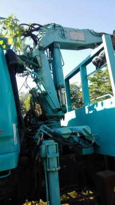 ขาย10ล้อ1เพลา พร้อมเฮี๊ยบมือ ขยุ้ม3ตัน สภาพพร้มใช้งาน เครื่อง165 6D14 กระบะ6เมตร