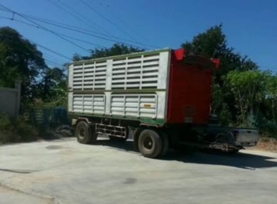 ขายรถพ่วง 18 ล้อ แม่-ลูก กระบะเนียมคอกเกษตรดั้   HINO FM2K วางเครื่อง P11C-320 แรง ราคา1550000 ต่อรอง