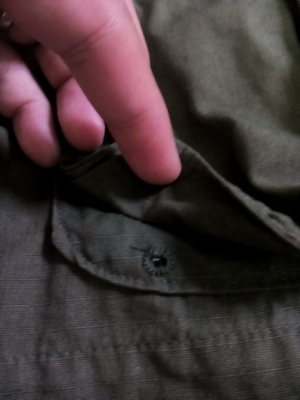 เสื้อกระเป๋าเฉียงอเมริกาปี68รุ่น4ยุคสงครามเวียดนาม