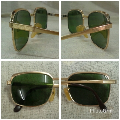 แว่นตาอิตาเลียนโกลด์ฟิลด์ทศวรรษ 1970s เก่าเก็บ! Vintage LUSTER handmade in Italy 18 K แว่นตาอิตาเลียนโกลด์ฟิลด์ทศวรรษ 1970s เก่าเก็บ! Vintage LUSTER handmade in Italy 18 K