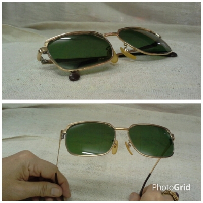 แว่นตาอิตาเลียนโกลด์ฟิลด์ทศวรรษ 1970s เก่าเก็บ! Vintage LUSTER handmade in Italy 18 K แว่นตาอิตาเลียนโกลด์ฟิลด์ทศวรรษ 1970s เก่าเก็บ! Vintage LUSTER handmade in Italy 18 K