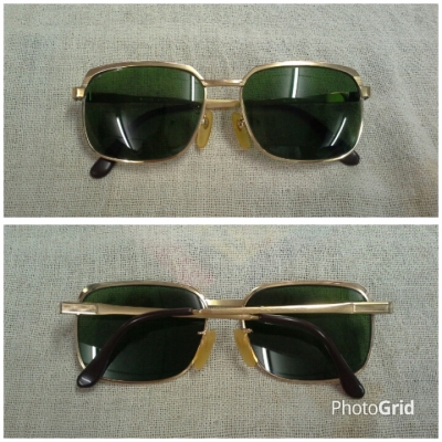 แว่นตาอิตาเลียนโกลด์ฟิลด์ทศวรรษ 1970s เก่าเก็บ! Vintage LUSTER handmade in Italy 18 K แว่นตาอิตาเลียนโกลด์ฟิลด์ทศวรรษ 1970s เก่าเก็บ! Vintage LUSTER handmade in Italy 18 K