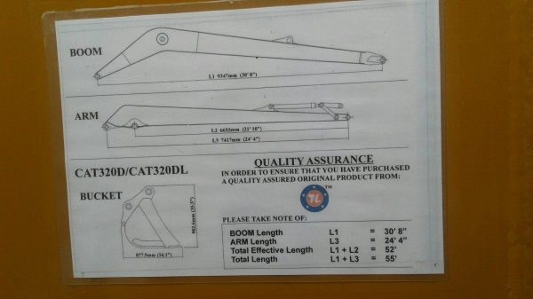 Boom Cat320D/Cat320DL Boom Cat320D/Cat320DL
