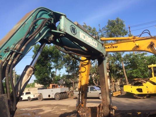 ขายด่วน แม็คโคร   KOBELCO 75HU สไลด์ บนล่าง เครื่องปั้มดี โซ่ช่วงล่างสวย รถทำงานคล่อง ปั้มนิ้ว คอลโทรลน้ำมัน รถพร้อมใช้งานทันที บอดี้ไม่ค่อยสวย แต่ทำงานปกติดีทุกอย่าง เอกสารสัญญาซื้อขาย