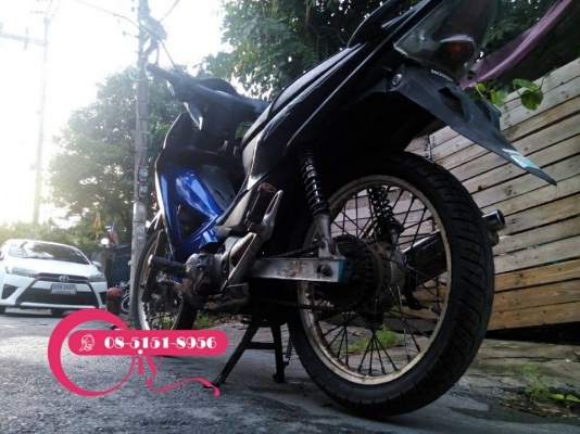 WAVE100X ปี 51 ประหยัดน้ำมัน ภาษีถึงปลายปี 60 ถูกๆ สนใจดูรถได้ที่เคหะร่มเกล้า เขตลาดกระบัง