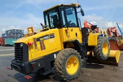 ขาย รถตักล้อยาง KOMATSU WA100-5 สวยแจ่ม ไร้ที่ติ นำเข้าจากญี่ปุ่น โทร.090-986-2521 อ๊อบ