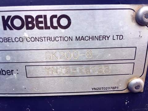 ขาย!! >>> Kobelco Sk200 Mark8 Yn12 SuperX <<< ขาย!! >>> Kobelco Sk200 Mark8 Yn12 SuperX <<<
