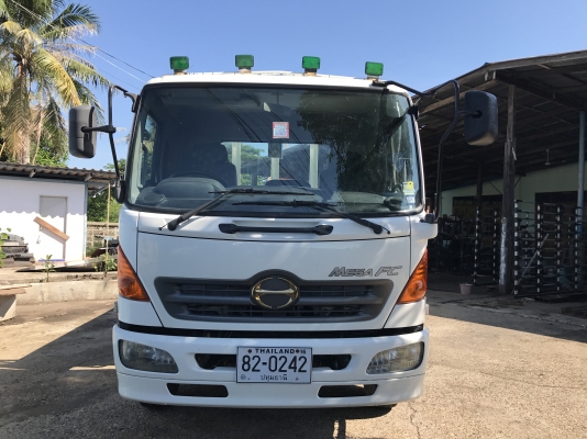 HINO FC4J ปี48 เครื่องยนต์165แรงม้า กระบะเหล็กต่อใหม่ ยาว 6.50 เมตร สภาพสวยพร้อมใช้งาน
