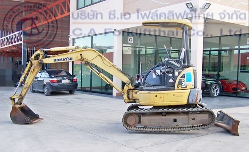 ขาย รถขุดแบคโฮ KOMATSU รุ่น PC30MR-2 ใช้งานมาเพียง 1560 ชม เหมือนใหม่