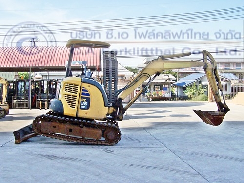 ขาย รถขุดแบคโฮ KOMATSU รุ่น PC35MR-2 ใช้งานมาเพียง 1618 ชมสภาพเหมือนใหม่