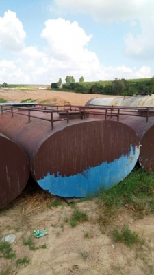 ถังน้ำตั้งพื้นหรือบนกระบะรถได้  ขนาดยาว 3.60 เมตร   ขนาดกว้าง  2.00 เมตร    ขนาดบรรจุ 6,000 ลิตร มี 3 ลูก