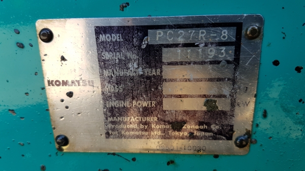 ขายด่วนรถแบคโฮKOMATSUโคมัสซูPC27-8เทียบเท่าPC30คอลโทลสั้นปั้มนี้วครื่องดีปั้มแรงรถนอกเพิ่งนำเข้ามาใหม่ยังไม่เคยใช้งานในเมืองไทยเลย ขายด่วนรถแบคโฮKOMATSUโคมัสซูPC27-8เทียบเท่าPC30คอลโทลสั้นปั้มนี้วครื่องดีปั้มแรงรถนอกเพิ่งนำเข้ามาใหม่ยังไม่เคยใช้งานในเมืองไทยเลย