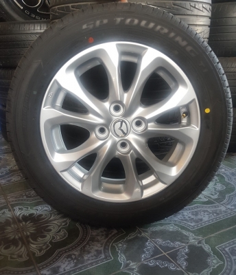 ขายล้อMazda2 Skyavtiv15 พร้อมยาง 4 ล้อ