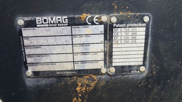 บด 26 ตัน BOMAG BOMAG BW226DH 0859049669 เก่ง NDT(T)