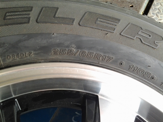 แม็ก JRD ขอบ17 6รู139 พร้อมยาง