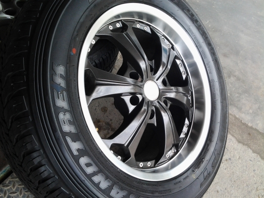 แม็ก LENSO ขอบ18 6รู139 พร้อมยาง