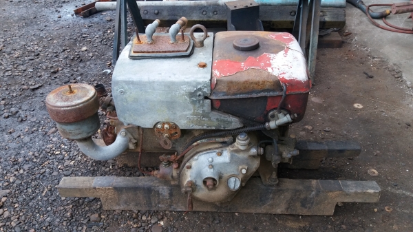 ขายเครื่องยันม่า F8 นำไปสูบน้ำ เครื่องหมุนได้