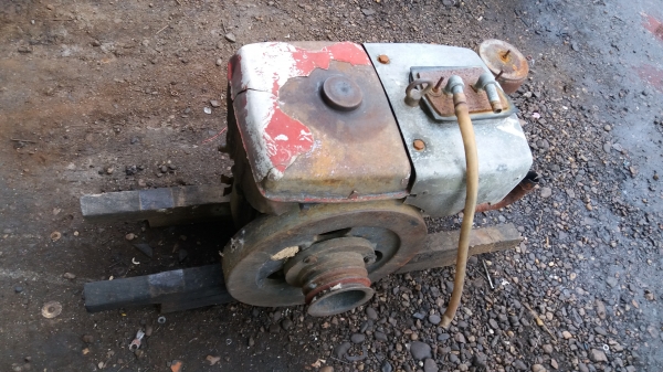 ขายเครื่องยันม่า F8 นำไปสูบน้ำ เครื่องหมุนได้