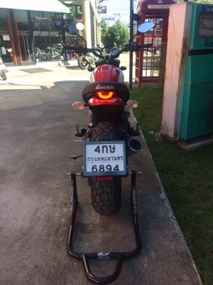 ขายDUCATI SCRAMBLE (800cc.) สีแดง ปี2016 วิ่ง 1,xxx โล สภาพนางฟ้า ราคาเบาๆ