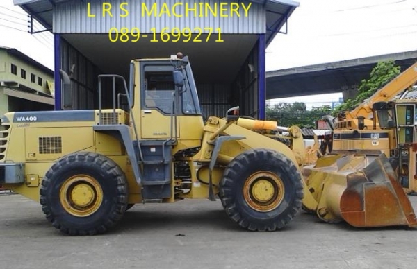 รถตักล้อยาง KOMATSU รุ่น WA 400-3 รถตักล้อยาง KOMATSU รุ่น WA 400-3