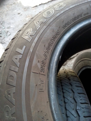 215/70R16 HANKOOK RADIAL RA08 ชุด 4 เส้น tel. 081-427-3941 215/70R16 HANKOOK RADIAL RA08 ชุด 4 เส้น tel. 081-427-3941