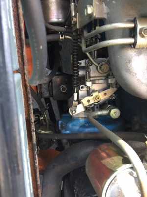 TOYOTA 4FD25  รถนอกเก่าญี่ปุ่น  ดีเซล 2J  เสา 4 เมตร งาหนีบ