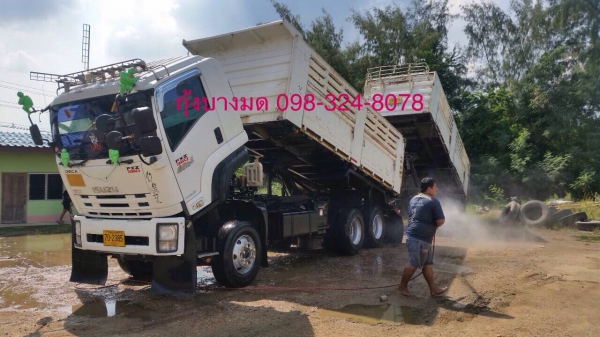 ขายรถพ่วงดัมพ์ ISUZU เครื่อง 360 แรง ปี 54 กระบะดัมพ์สามมิตร ลูก 3 เพลาแท้ ราคาพร้อมประกันภัยชั้น 1 ทะเบียพร้อม ขายรถพ่วงดัมพ์ ISUZU เครื่อง 360 แรง ปี 54 กระบะดัมพ์สามมิตร ลูก 3 เพลาแท้ ราคาพร้อมประกันภัยชั้น 1 ทะเบียพร้อม