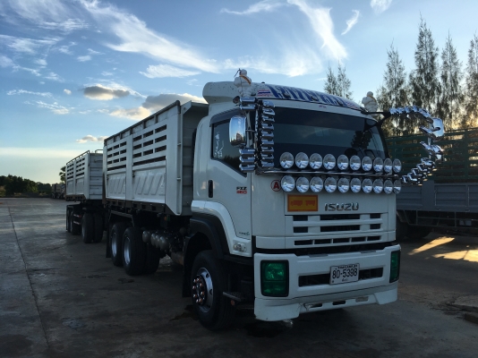 ขายรถพ่วง360แรงปี55 วิ่งปาล์ม ไมล์น้อย120000โล