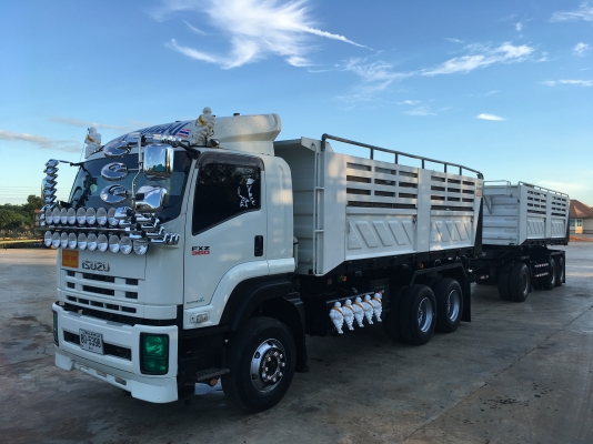 ขายรถพ่วง360แรงปี55 วิ่งปาล์ม ไมล์น้อย120000โล