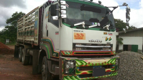 ISUZU FXZ 360 ปี 56 - พ่วงแม่ลูกดั้ม
